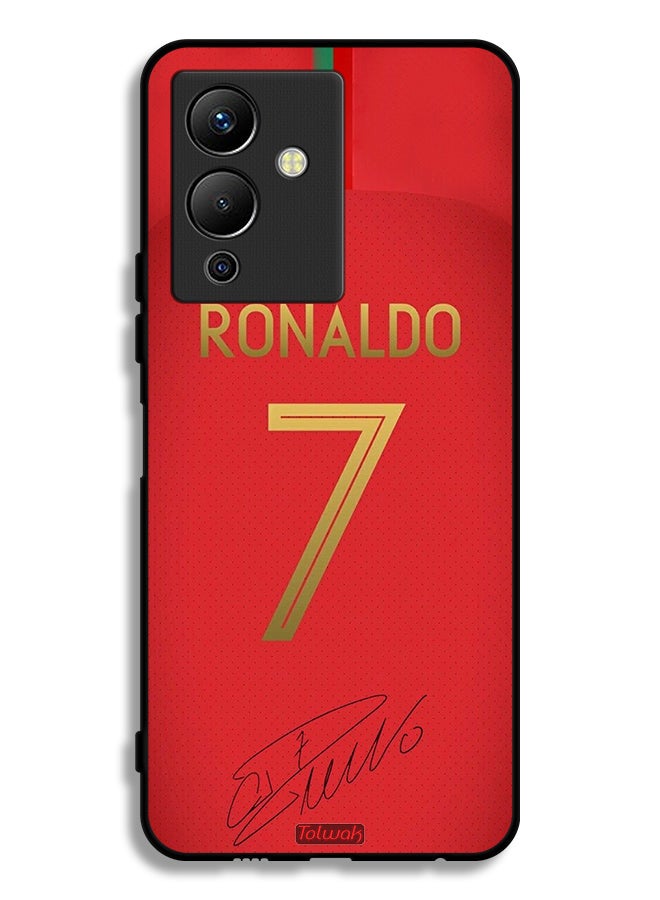 Tolwak Infinix Note 12 5G Protective Case Cover Ronaldo 7 - Image 2