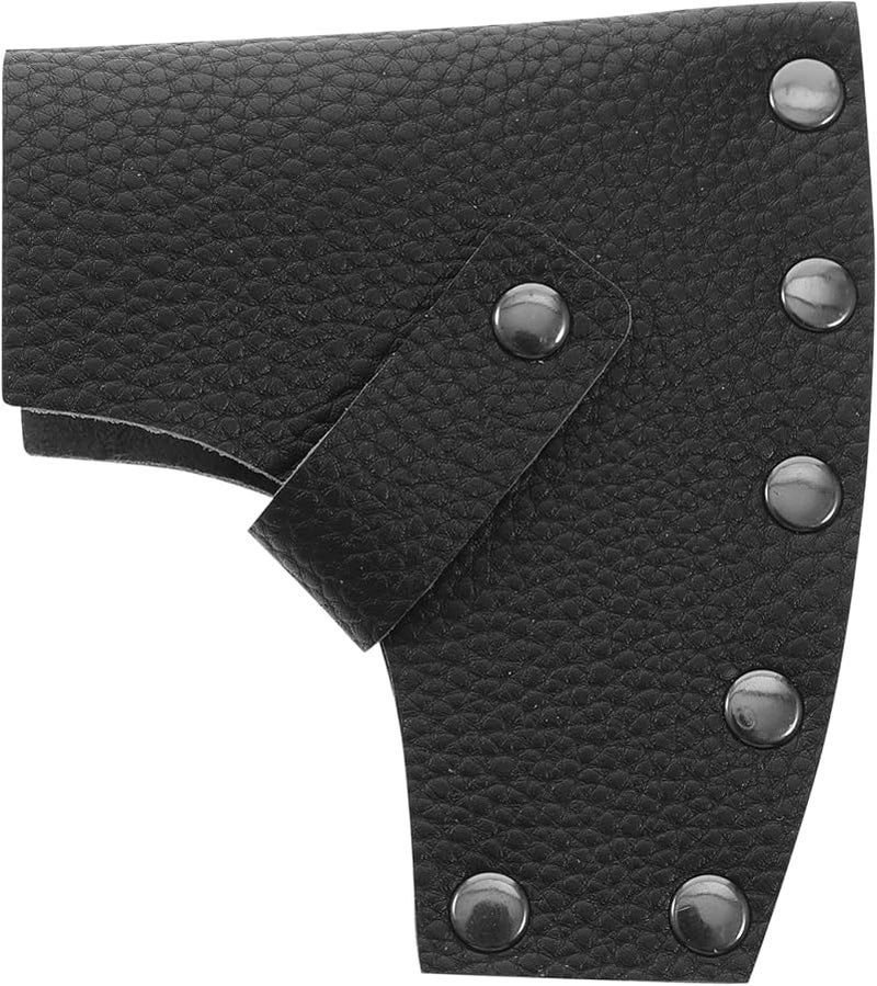 حافظة فأس من الجلد لتغطية الفأس لحماية في الهواء الطلق للتخييم والمشي لمسافات طويلة والتقسيم - Image 1