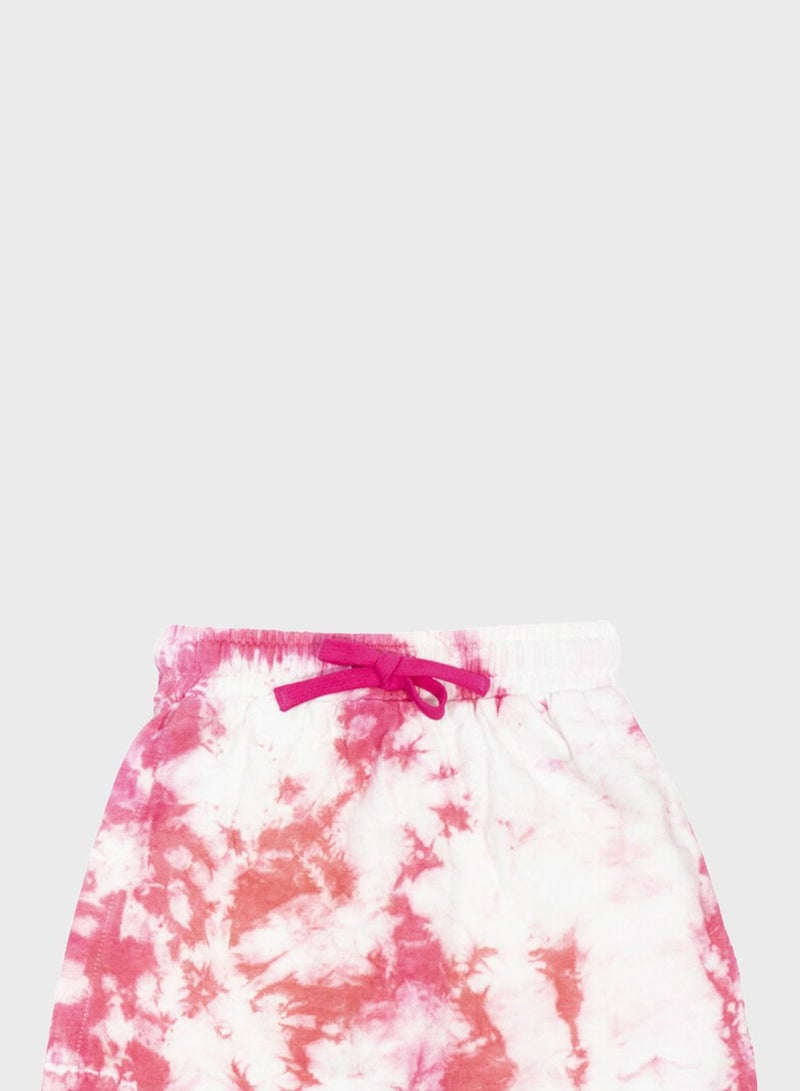 BOLD&KO Kids Tie Dye Midi Skirt  - Image 3