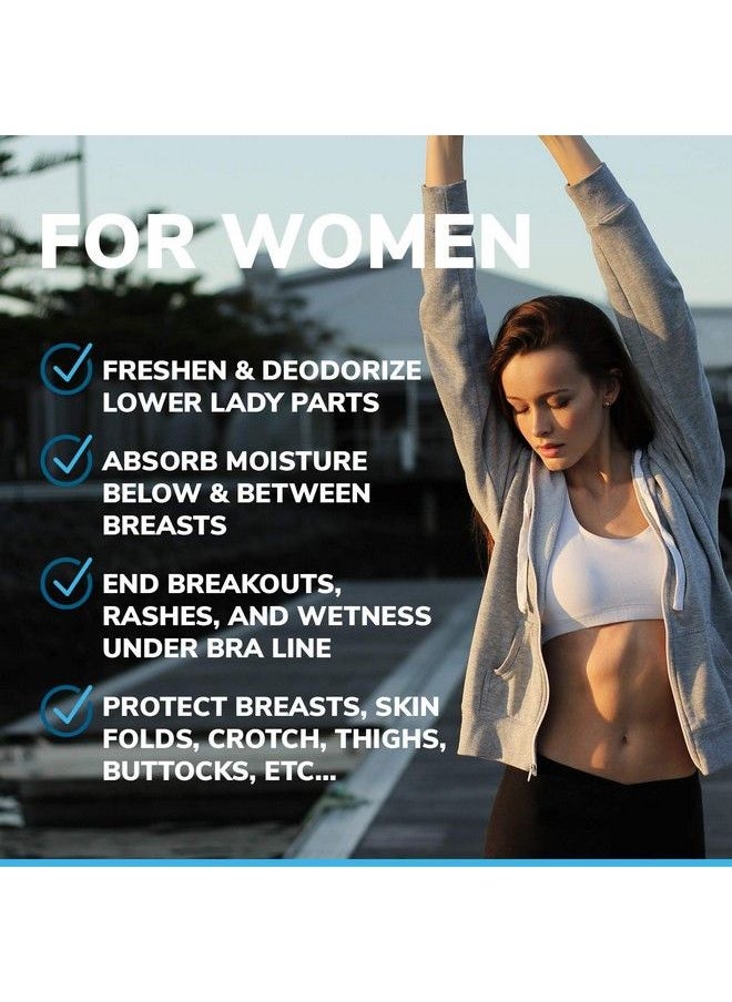Sweatblock - Super Fresh Body Powder Lotion By Sweatblock Talc Free Antichafing Deodorizing Natural Ingredients No Mess Body Powder Lotion For Men And Women 4 Fl Oz. - Image 1