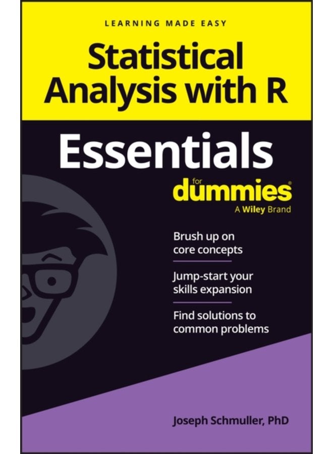 Statistical Analysis with R Essentials For Dummies - Paperback