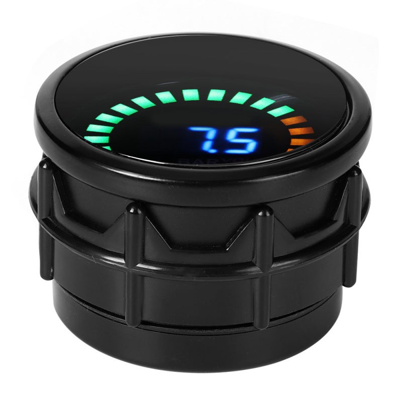 Digital Car Vacuum Gauge: 12V Universal, Blue LCD Illuminated Display - High Sensitivity Easy Installation, Precise Digital Vacuum Meter for 12V Gasoline Car Use - Image 3