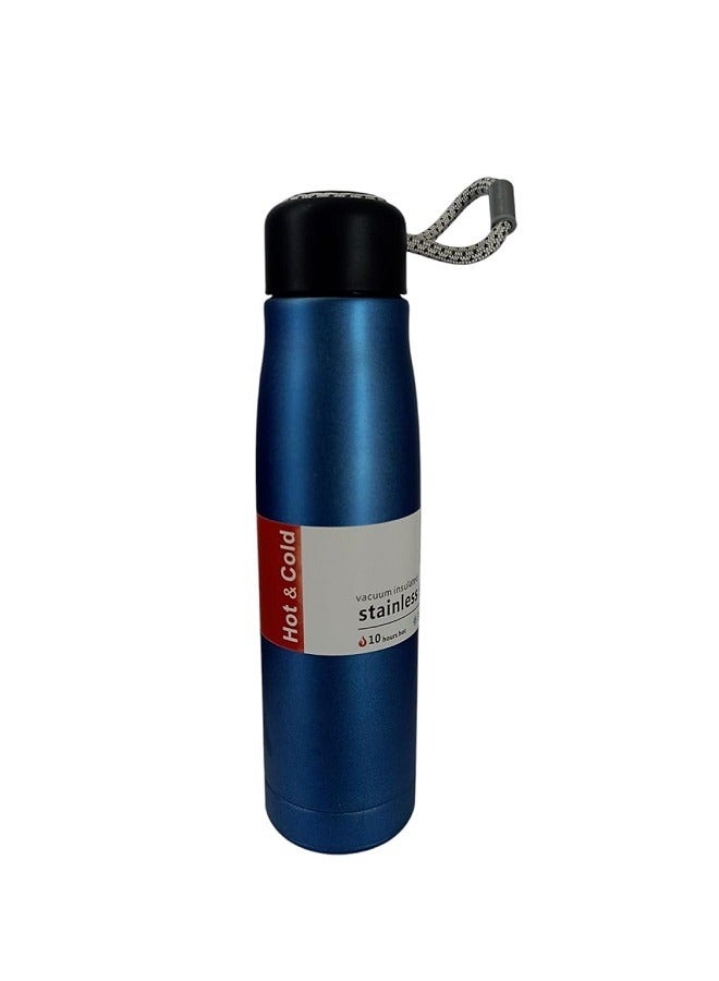Stainless Steel Vacuum Insulated Bottle Sports Water Bottle Blue - Image 2