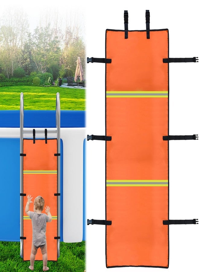 Feoang Pool Ladder Safety Guard,19.7 X 49.2in Pool Ladder Guard Safety Net Child Safety Pool Ladder Above Ground Safety Cover for Prevent Kids from Climbing,Falling,Drowning - Image 1
