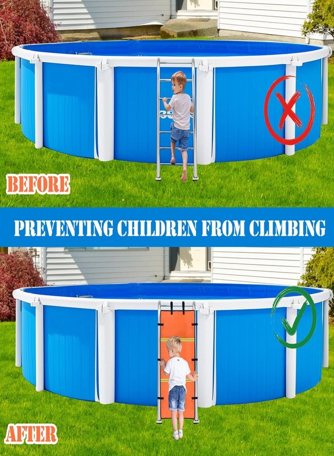 Feoang Pool Ladder Safety Guard,19.7 X 49.2in Pool Ladder Guard Safety Net Child Safety Pool Ladder Above Ground Safety Cover for Prevent Kids from Climbing,Falling,Drowning - Image 4