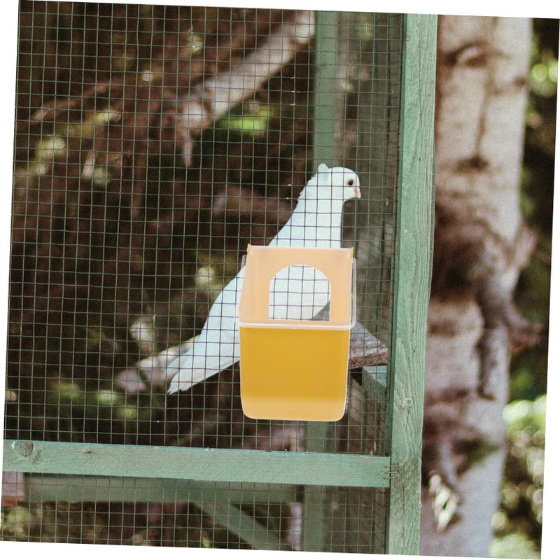 2 Pcs Hanging Bird Feeder Lid For Pigeons Parrots Chickens Easy Install Clean - Image 5