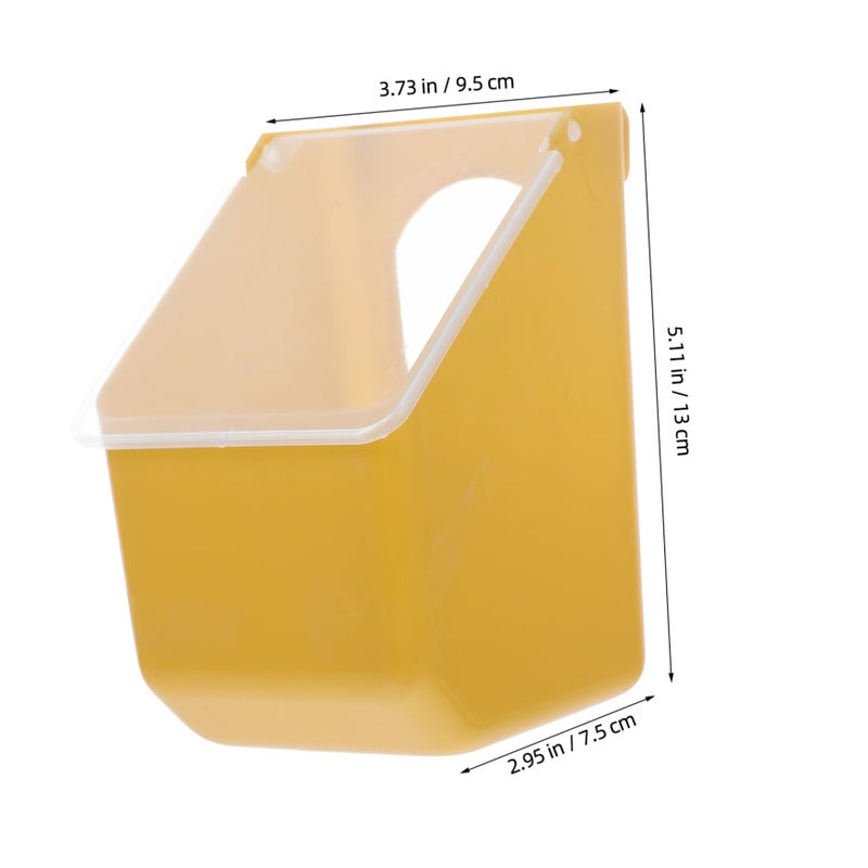 2 Pcs Hanging Bird Feeder Lid For Pigeons Parrots Chickens Easy Install Clean - Image 3