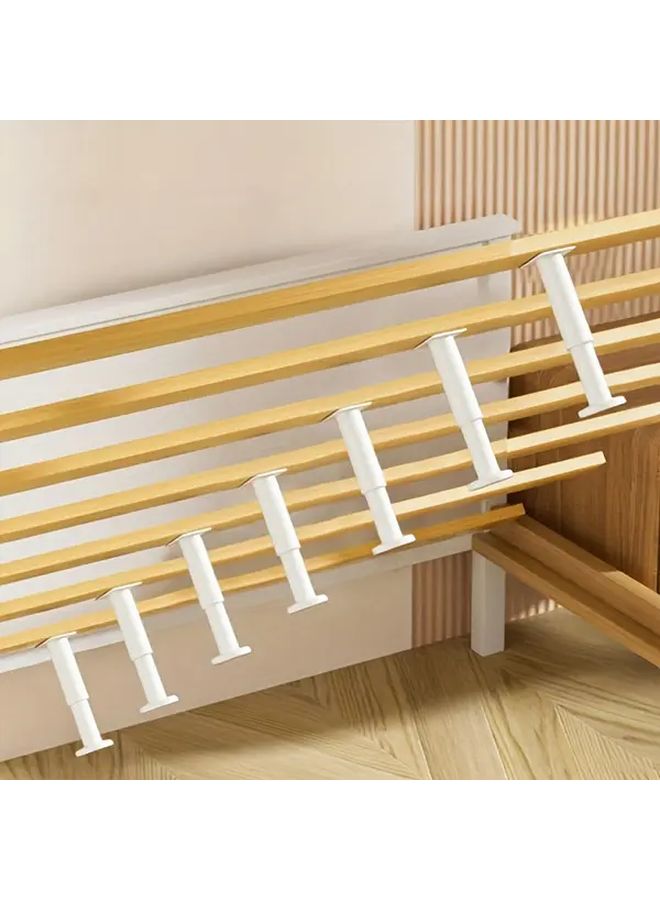 2pcs Heavy Duty Adjustable Height Furniture Legs 7.09 To 11.81 Inch Extendable Table Bed Sofa Legs With Sturdy Metal White Easy Free Like Installation DIY Height Adjustable For Bed Frames Tables Cabinets Screws Not Included - Image 5