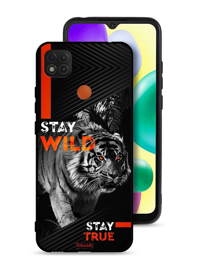 Tolwak Xiaomi Redmi 9C Protective Case Cover Stay Wild Stay True - Image 1