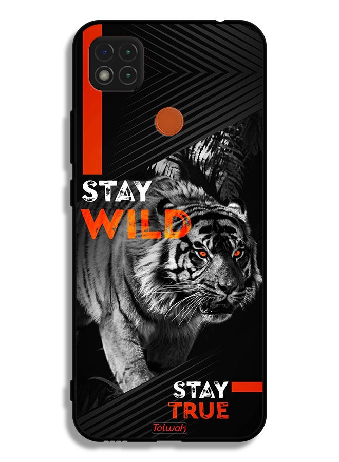 Tolwak Xiaomi Redmi 9C Protective Case Cover Stay Wild Stay True - Image 2