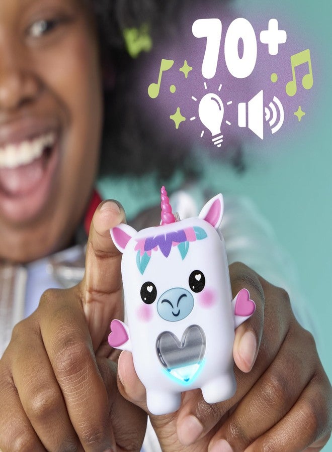 Nano-MALS Meadowmist The Unicorn, Electronic Pet Unicorn Toy, 70+ Responses, Interactive Fidget Toys for Girls & Boys Ages 5+ - Image 4