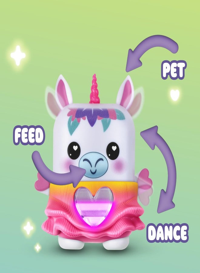 Nano-MALS Meadowmist The Unicorn, Electronic Pet Unicorn Toy, 70+ Responses, Interactive Fidget Toys for Girls & Boys Ages 5+ - Image 3