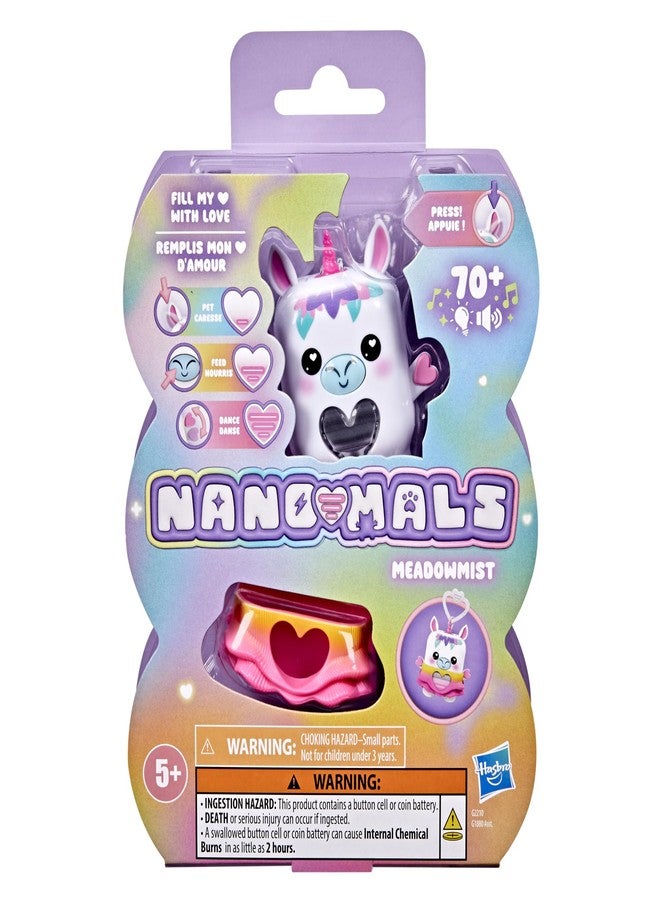 Nano-MALS Meadowmist The Unicorn, Electronic Pet Unicorn Toy, 70+ Responses, Interactive Fidget Toys for Girls & Boys Ages 5+ - Image 2