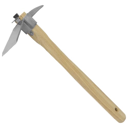 Zenport J606 Planting Hoe, 2.5-Inch Wide Stainless Steel Blade, 3-Inch Pick - Image 1