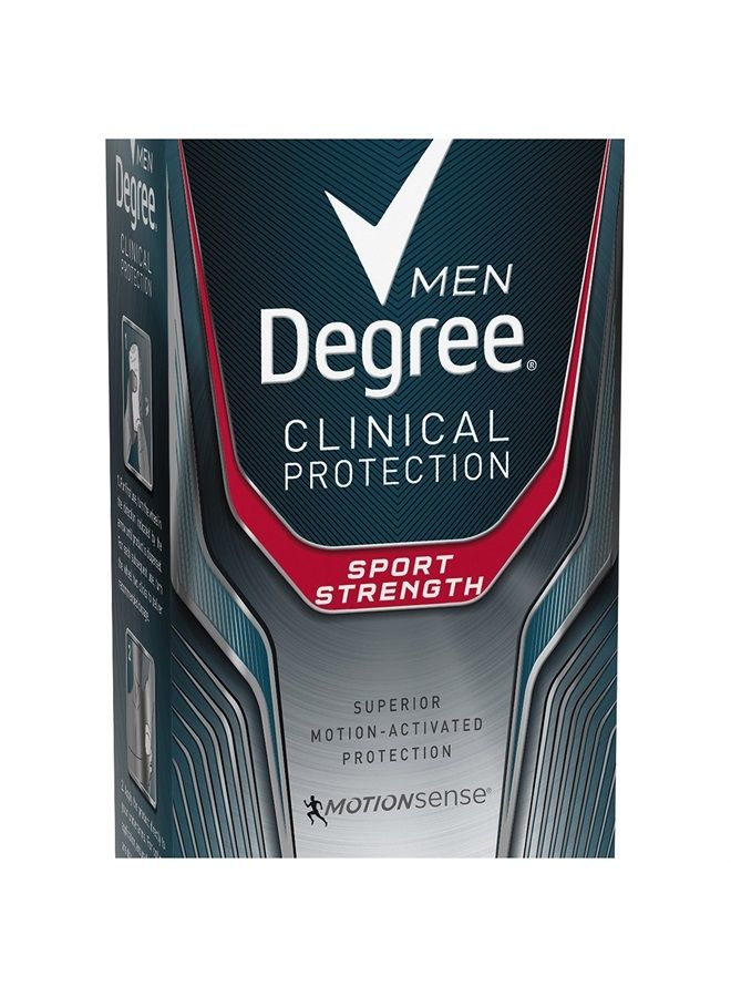 Degree Men Clinical Antiperspirant, Sport Strength 1.7 oz - Image 2