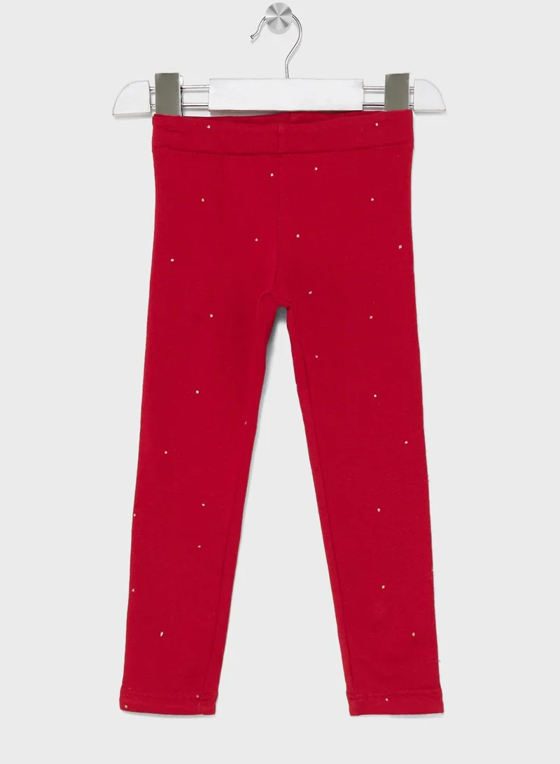 H&M Kids Aop Brushed Inside Leggings