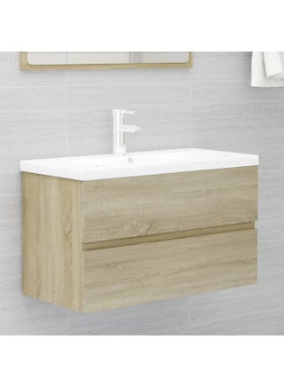 Sink Cabinet Sonoma Oak 80x38.5x45 cm Engineered Wood - pzsku/Z13E1CAA02BB291BB6015Z/45/_/1696508895/3a219360-40c1-44c7-8276-01a2767816dc