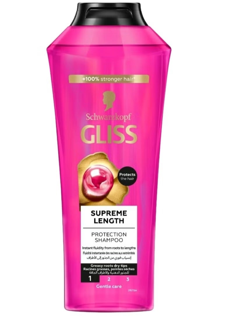 شوارزكوف شامبو جليس سوبريم لحماية الطول 400 مل