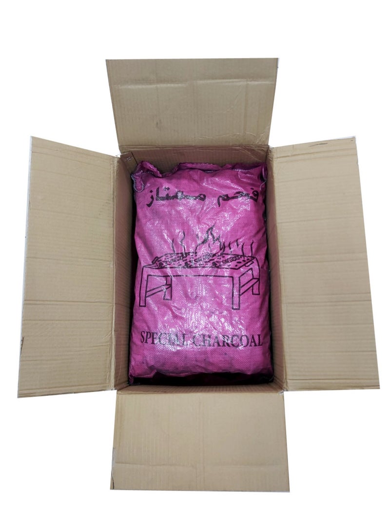 GO2CAMPS 10 KG - Mumtaz Natural Hardwood Charcoal/BBQ Wooden Charcoal  - Image 4