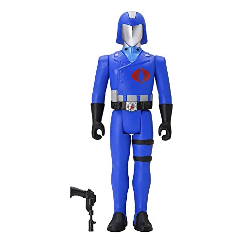 Super7 G.I. Joe Cobra Commander 3.75 in Reaction Figure - Image 1
