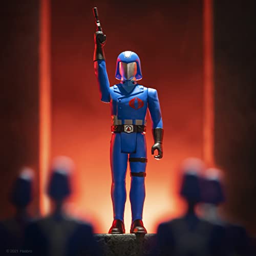 Super7 G.I. Joe Cobra Commander 3.75 in Reaction Figure - Image 2