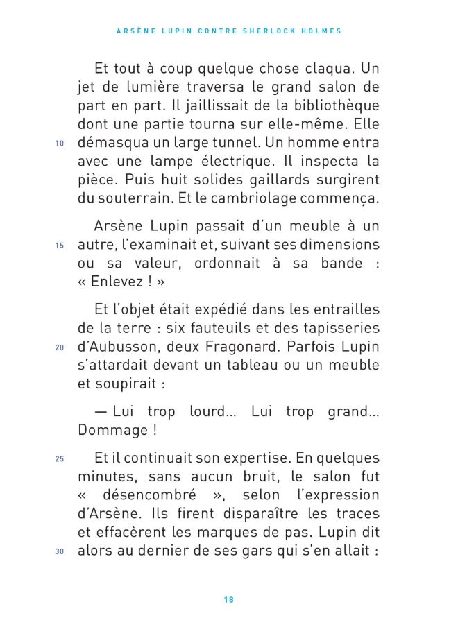 CLASSIQUES & CIE ECOLE CYCLE 3 - Arsène Lupin - pzsku/Z13E21A0556948F93C6BDZ/45/_/1739453110/50a505ad-3ba8-4ddc-8233-2f89d4136fd0