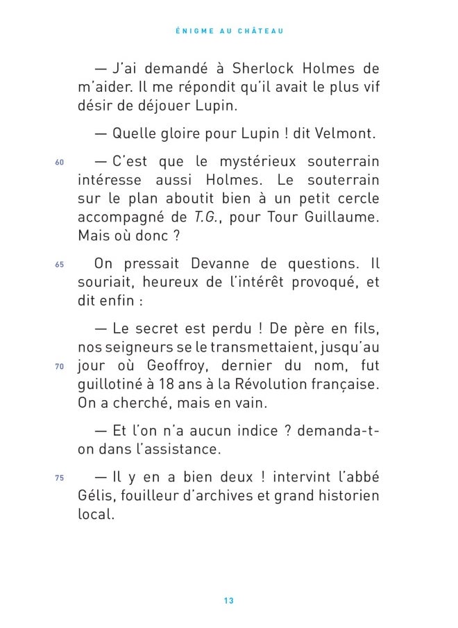 CLASSIQUES & CIE ECOLE CYCLE 3 - Arsène Lupin - pzsku/Z13E21A0556948F93C6BDZ/45/_/1739453125/afe4594a-0344-47b1-be4a-5f07cadd43f7