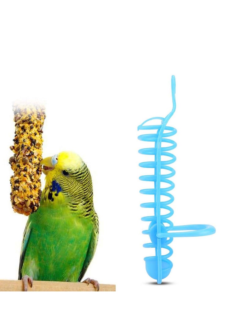 SYOSI Bird Food Holder, Millet for Birds for Birds Parrots, Bird Parrot Fruit Basket, Food Grain Basket Feeding Tool, for Medium Large Parrot, Parrots Foraging Toys for Birdcage, Chew Toys - Image 2