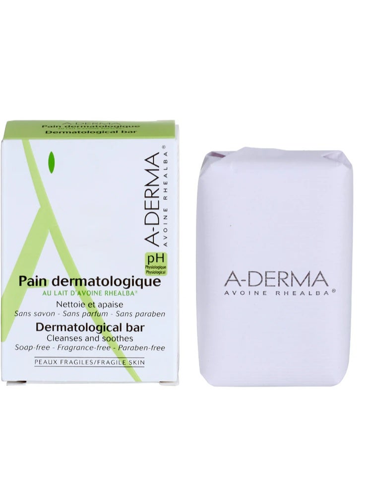 إيه-ديرما صابون الشوفان A-Derma للأمراض الجلدية 100 غرام - Image 3