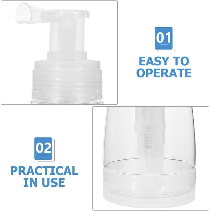 Powder Spray Bottle 180ml Dry Shampoo Container Refillable Plastic Talc Applicator for Travel and Hair Salon Use - Image 2