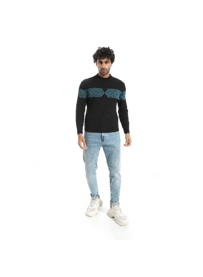 سيزار بلوفر صوف رجالي بتصميم علي الصدر - Image 4