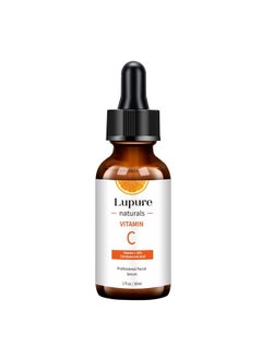 Lupure Vitamin C Serum for Face with Hyaluronic Acid Vit c serum with Vitamin E for Nutrition Vitamin c face serum for Firming and Hydrating Serum vitamin c for Anti Aging Skin Care Treatment Vit c se  - Image 1