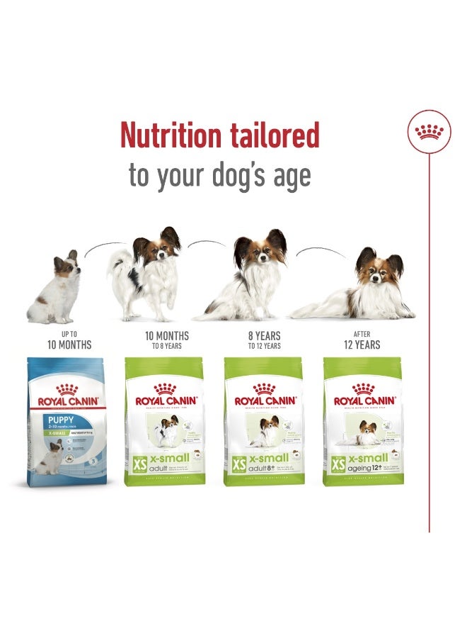 رويال كانين حجم التغذية الصحية XS للبالغين 8+ 1.5 كجم - Image 3