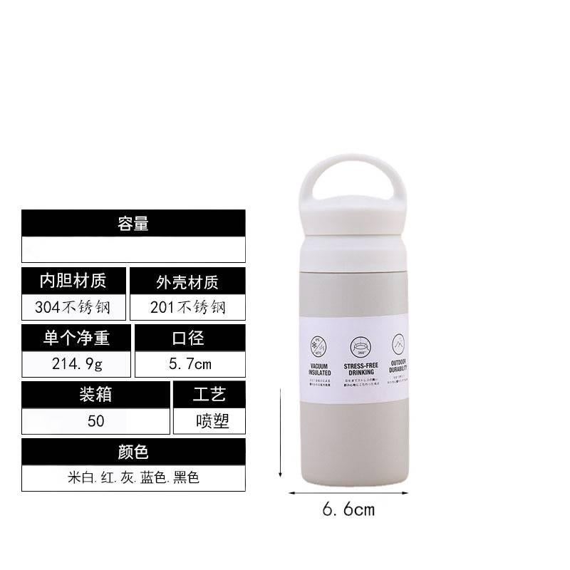 كوب قهوة من ستانلس ستيل وجدار مزدوج، 350 ml من الستانلس ستيل - Image 2