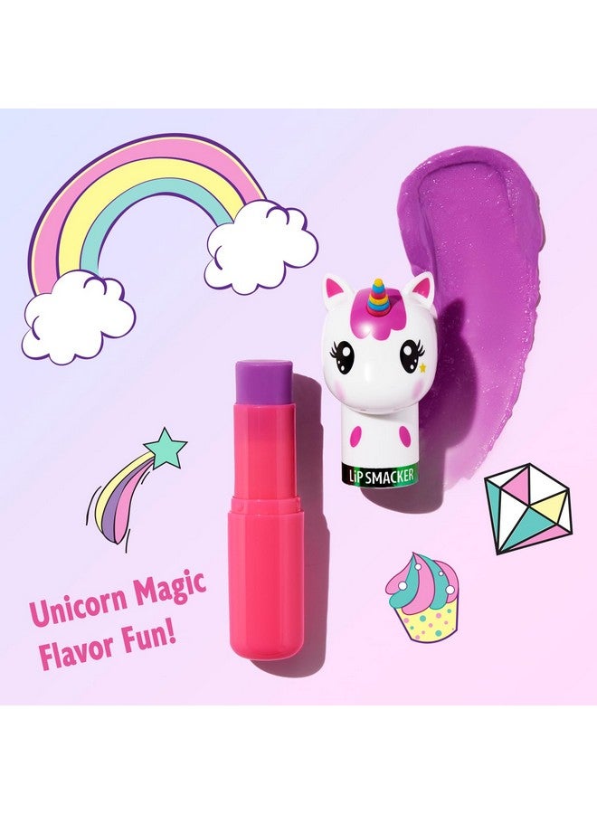ليب سماكر مرطب شفاه ليب سماكر ليبي بالز يونيكورن، بنكهة مرطبة وناعمة، مرطب وواقي، بنكهات لذيذة وممتعة، خالٍ من القسوة ونباتي - يونيكورن ماجيك - Image 2