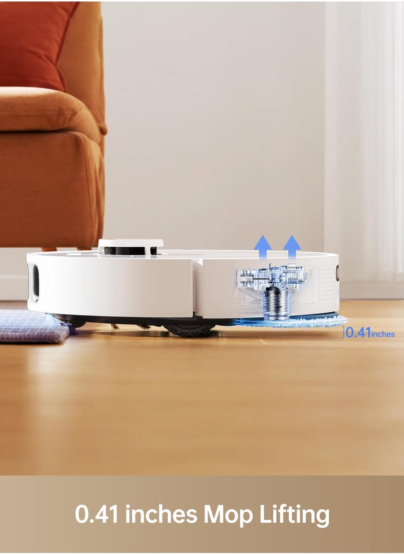 Dreame - Robotic Vacuum Cleaner DreameBot L10s Pro Ultra Heat,Mop Extend, 7000Pa Suction, Auto Robot Care and Maintenance, Smart Obstacle Avoidance, Work with Alexa/Google Home/Siri, Ideal for Hair, Carpets - Image 1