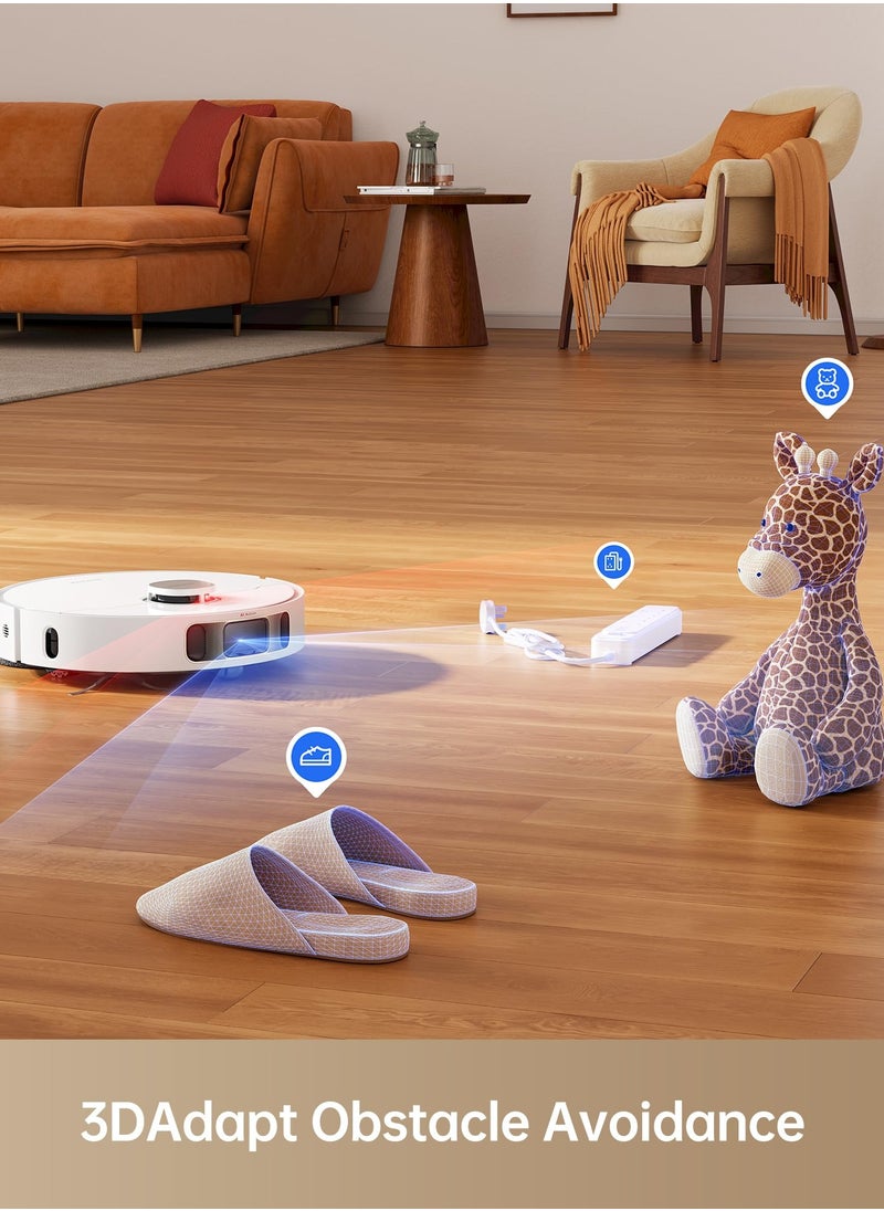 Dreame - Robotic Vacuum Cleaner DreameBot L10s Pro Ultra Heat,Mop Extend, 7000Pa Suction, Auto Robot Care and Maintenance, Smart Obstacle Avoidance, Work with Alexa/Google Home/Siri, Ideal for Hair, Carpets - Image 1