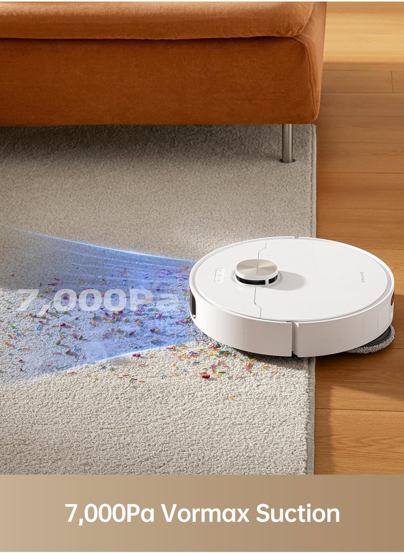 Dreame - Robotic Vacuum Cleaner DreameBot L10s Pro Ultra Heat,Mop Extend, 7000Pa Suction, Auto Robot Care and Maintenance, Smart Obstacle Avoidance, Work with Alexa/Google Home/Siri, Ideal for Hair, Carpets - Image 1
