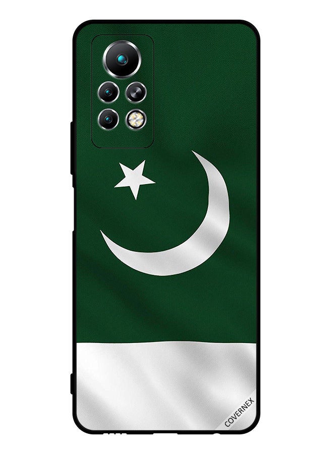 Covernex Protective Case Cover For Infinix Note 11 Pro Pakistan Flag Vertical - Image 1