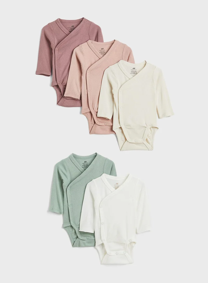 H&M Kids 5 Pack Essential Bodysuits
