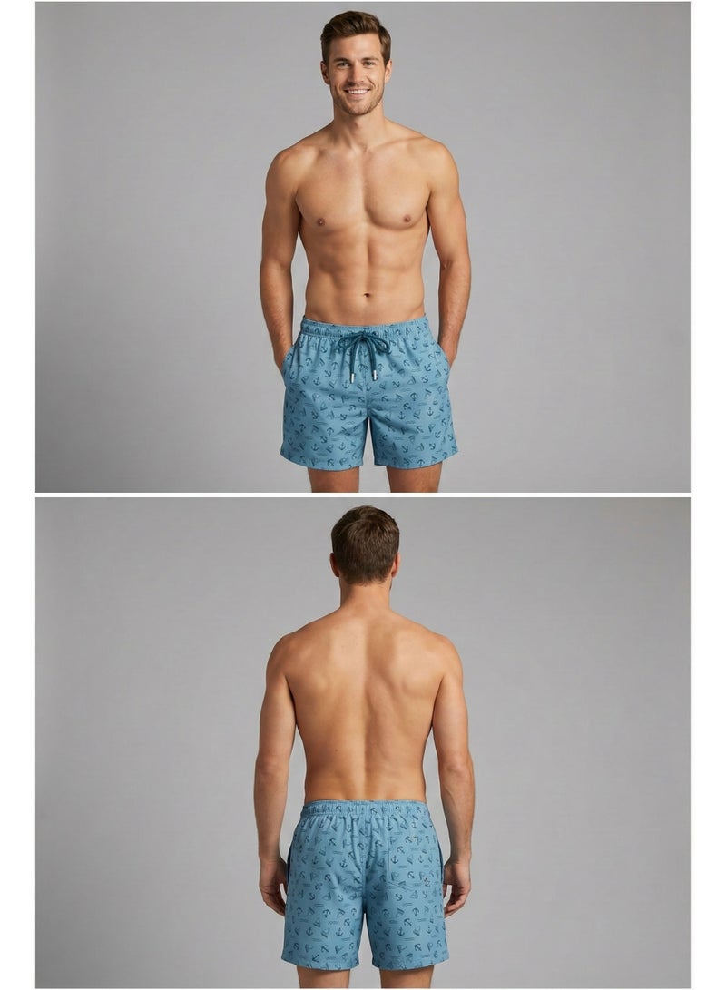 Cetus Board Short AnchorShip - Junior (Teal) - Image 2