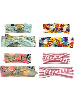 Wrapables Wrapables® Mommy and Me Boho Headband Headwrap, Floral Fun  - Image 1