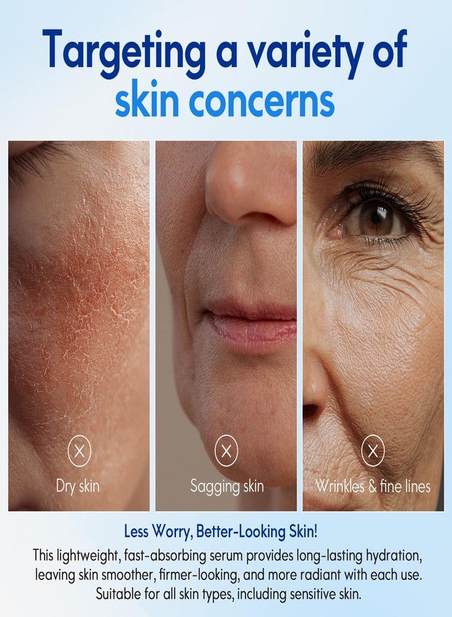 QJCWXIAOX Copper Peptide Serum for Face, GHK-Cu Facial Serum with Hyaluronic Acid - Image 4