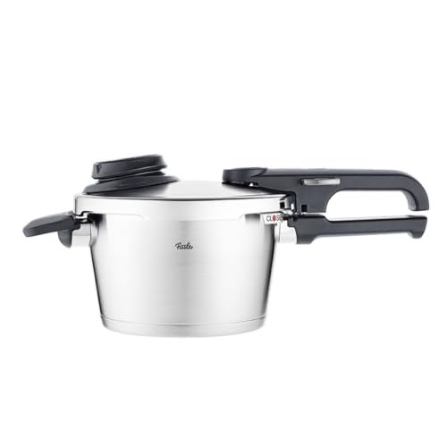 Fissler فيزلر فيتافيت بريميوم قدر الضغط مع إدخال البخار، 2.6 كوارتر - Image 1