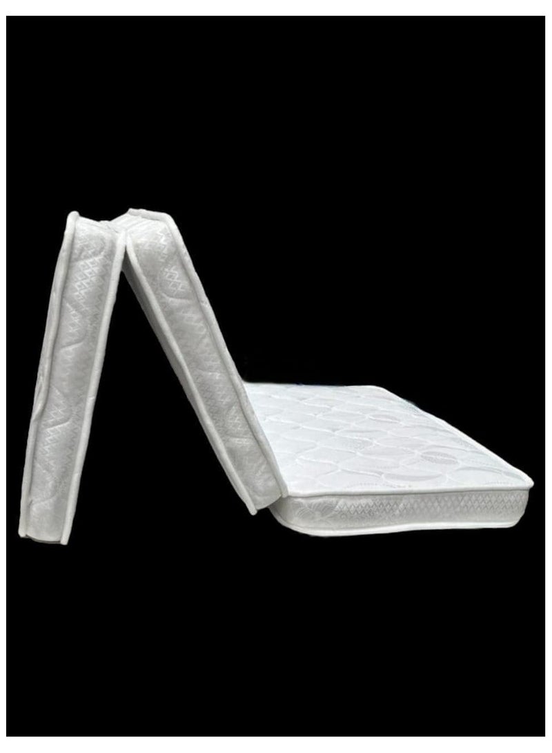 COMFY WHITE FOLDING MEDICATED 180 X 90 X 7 CM PORTABLE MATTRESS - Image 3