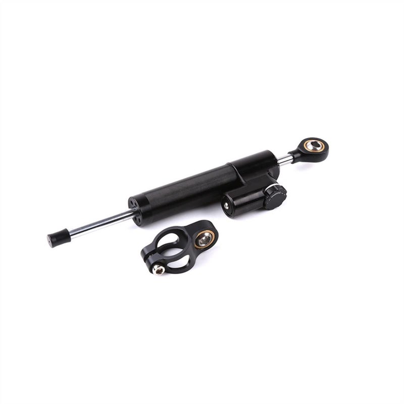 Motorcycle Handlebar Shock Absorber Steering Damper Stabilizer For Stability Color Bblack - Image 4