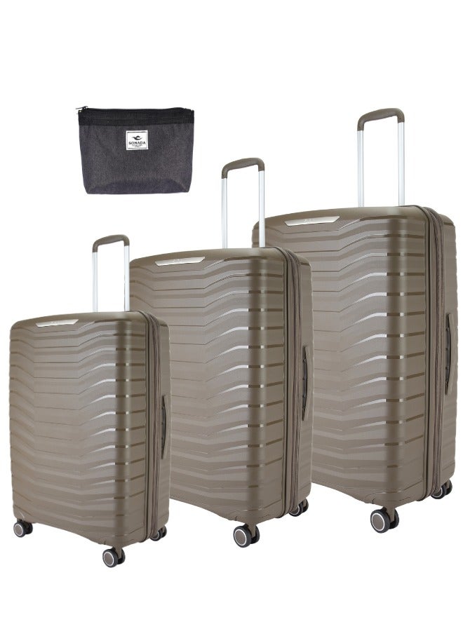 pierre cardin Pierre Cardin Luggage Lightweight Suitcase for Travel,  - Image 1