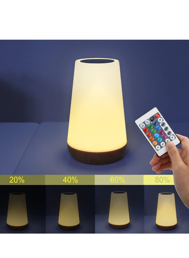 ULHYC Rechargeable LED Bedside Night Lamp Portable Nightlight for Bedroom Home Use Everyday Lighting - Image 4