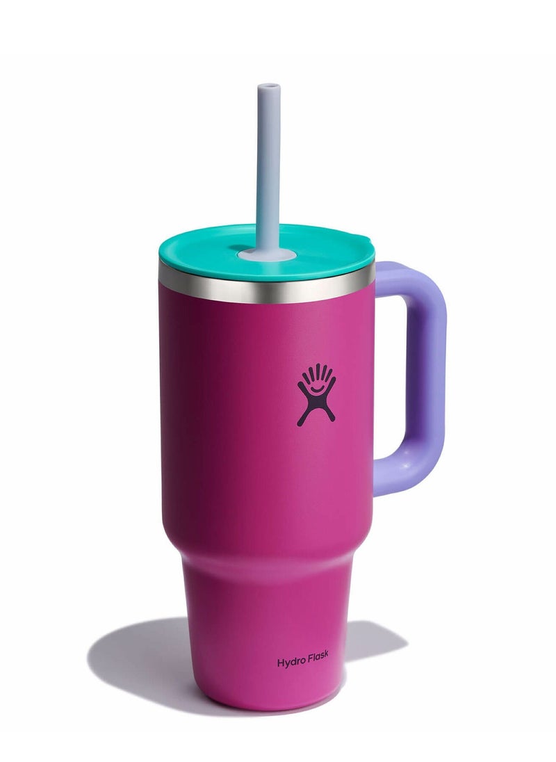 Hydro Flask Hydro Flask 32oz (946ml) All Round Travel Tumbler with Handle, Lid & Straw - Holiday Punch  - Image 2