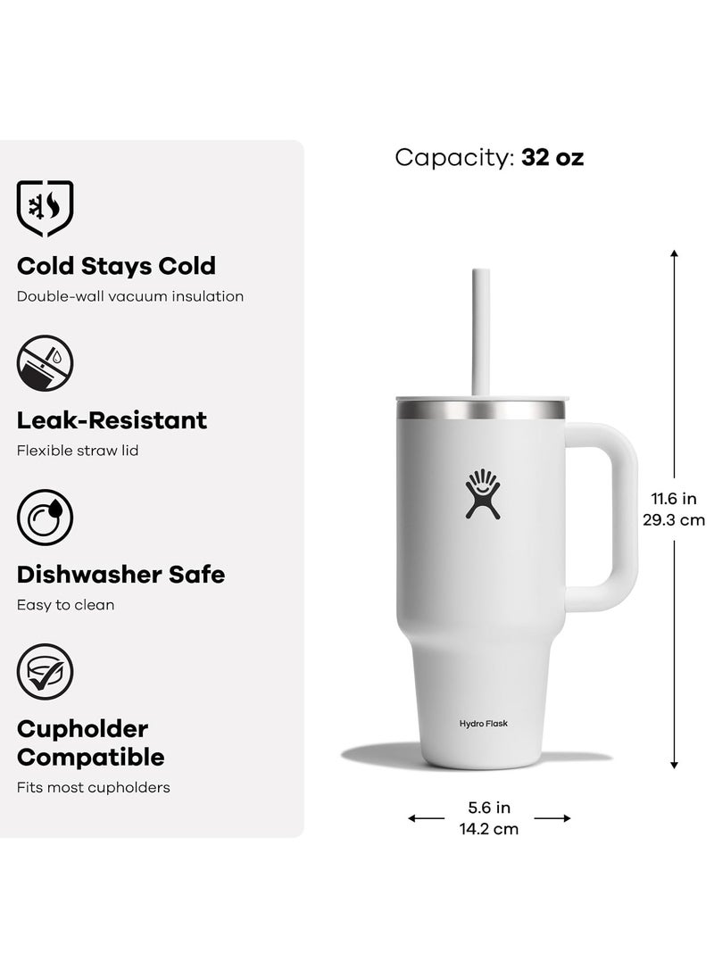 Hydro Flask Hydro Flask 32oz (946ml) All Round Travel Tumbler with Handle, Lid & Straw - Holiday Punch  - Image 4